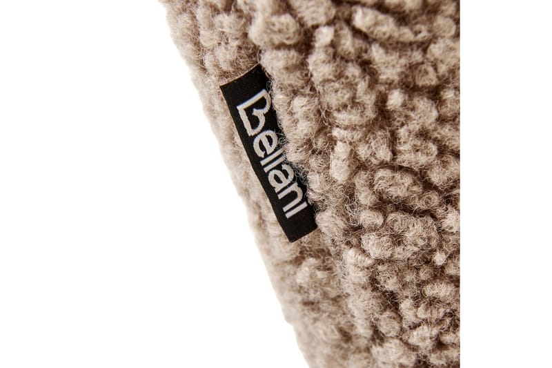 Lenestol Cotulla - Beige, svart/Bouclé - Møbler - Stoler & lenestoler - Lenestoler