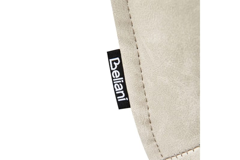 Lenestol Cotulla - Beige/Kunstlær - Møbler - Stoler & lenestoler - Lenestoler