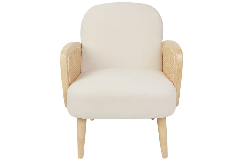 Lenestol Dvenberg - Beige, lyst tre - Møbler - Stoler & lenestoler - Lenestoler