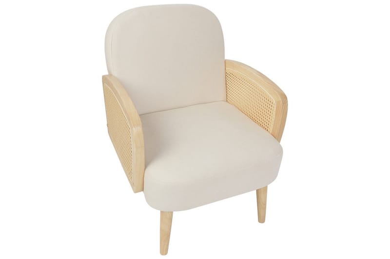 Lenestol Dvenberg - Beige, lyst tre - Møbler - Stoler & lenestoler - Lenestoler