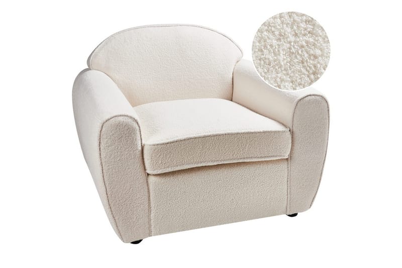 Lenestol Ellede - Beige - Møbler - Stoler & lenestoler - Lenestoler