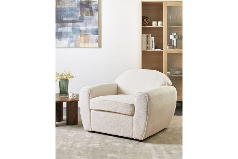 Lenestol Ellede - Beige - Møbler - Stoler & lenestoler - Lenestoler