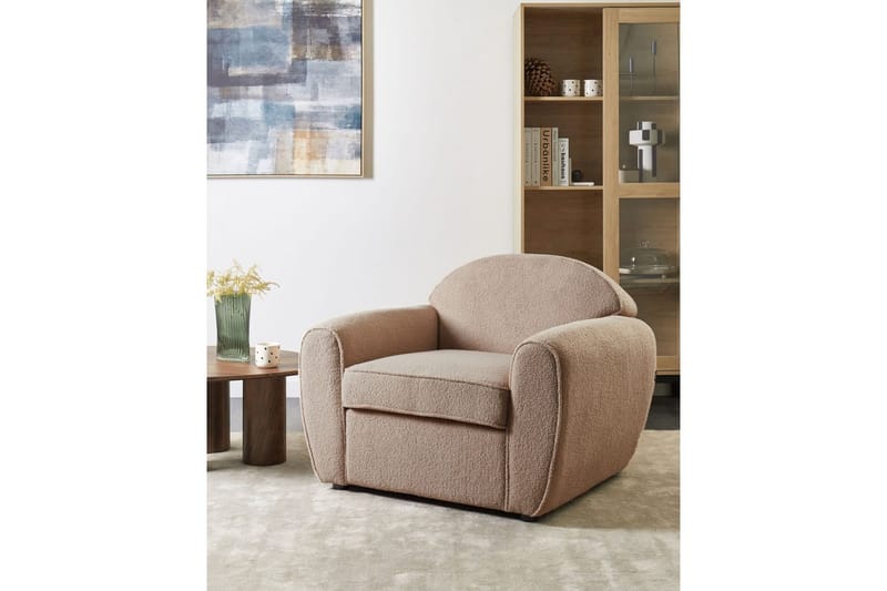 Lenestol Ellede - Brun - Møbler - Stoler & lenestoler - Lenestoler