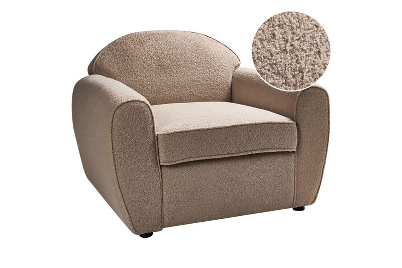 Lenestol Ellede - Brun - Møbler - Stoler & lenestoler - Lenestoler