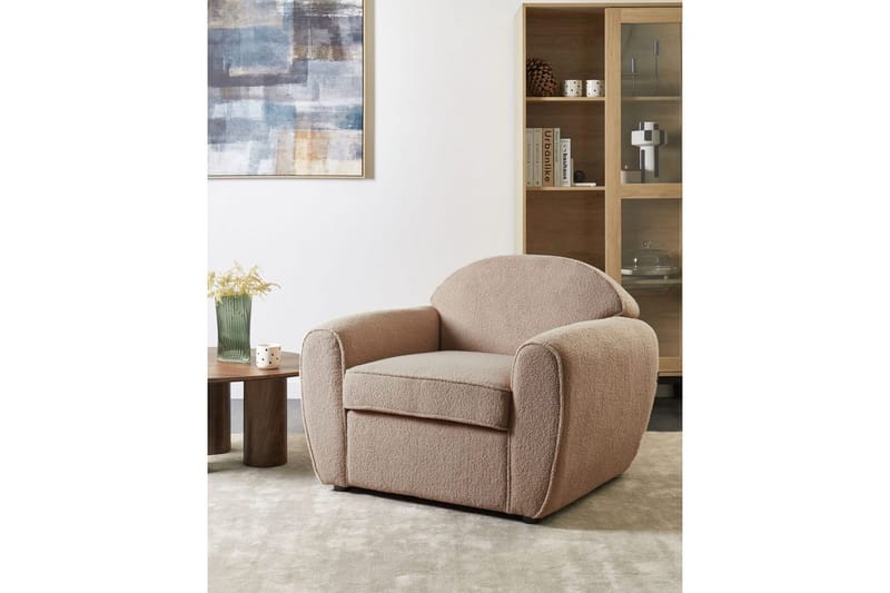 Lenestol Ellede - Brun - Møbler - Stoler & lenestoler - Lenestoler