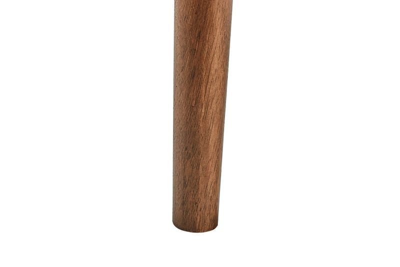 Lenestol Esrum Beige/mørkt tre, Polyester - Beige/mørkt tre, Polyester - Møbler - Stoler & lenestoler - Lenestoler