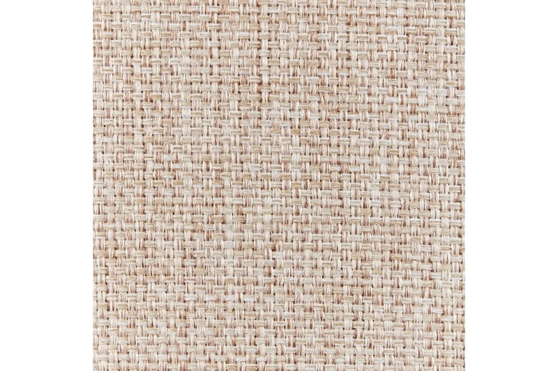 Lenestol Esrum Beige/mørkt tre, Polyester - Beige/mørkt tre, Polyester - Møbler - Stoler & lenestoler - Lenestoler
