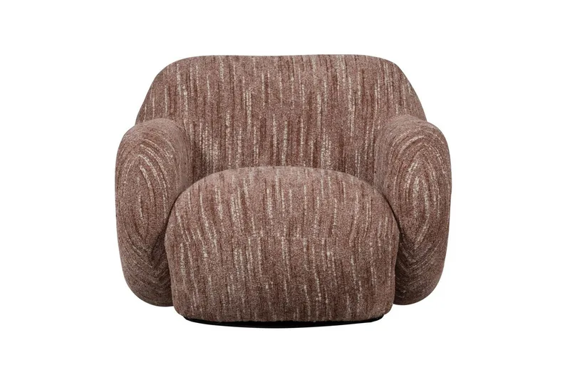 Lenestol Folke - Gammelrosa melange - Møbler - Stoler & lenestoler - Lenestoler