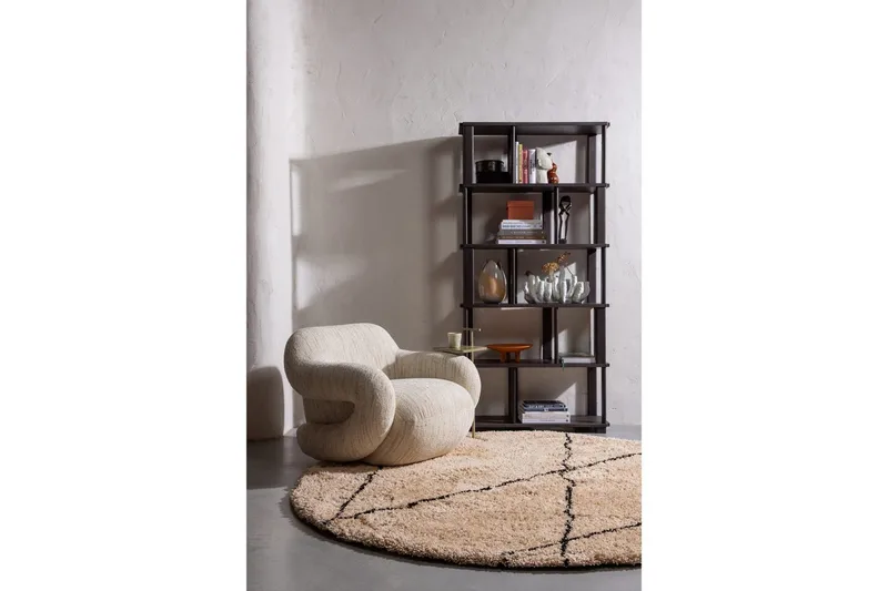 Lenestol Folke - Naturlig Melange - Møbler - Stoler & lenestoler - Lenestoler