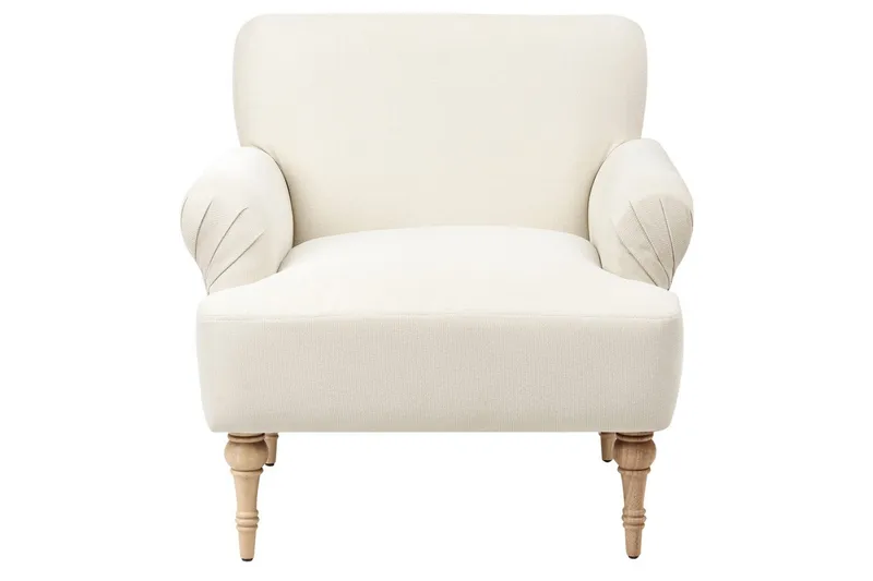 Lenestol Fredros - Beige, lyst tre - Møbler - Stoler & lenestoler - Lenestoler