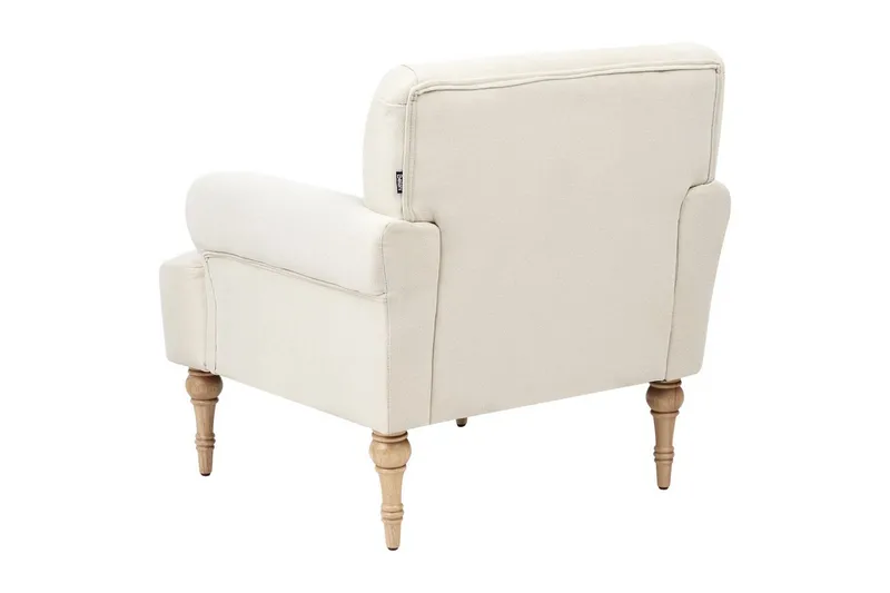 Lenestol Fredros - Beige, lyst tre - Møbler - Stoler & lenestoler - Lenestoler