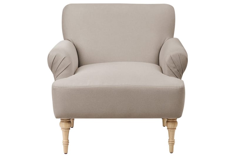 Lenestol Fredros - Taupe, lyst tre - Møbler - Stoler & lenestoler - Lenestoler