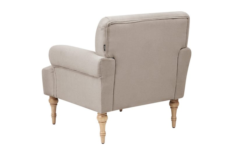 Lenestol Fredros - Taupe, lyst tre - Møbler - Stoler & lenestoler - Lenestoler