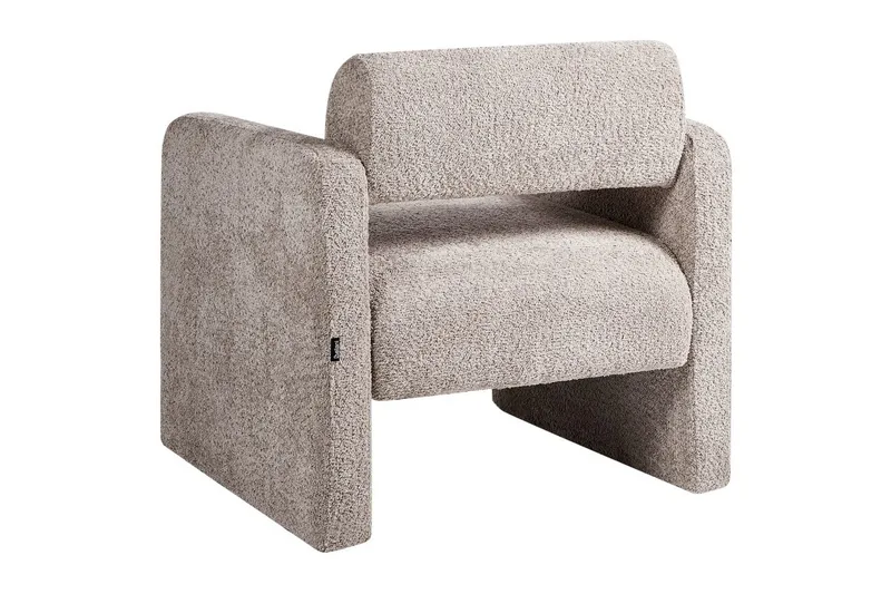 Lenestol Hallsberg - Beige - Møbler - Stoler & lenestoler - Lenestoler