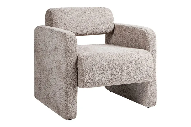 Lenestol Hallsberg - Beige - Møbler - Stoler & lenestoler - Lenestoler