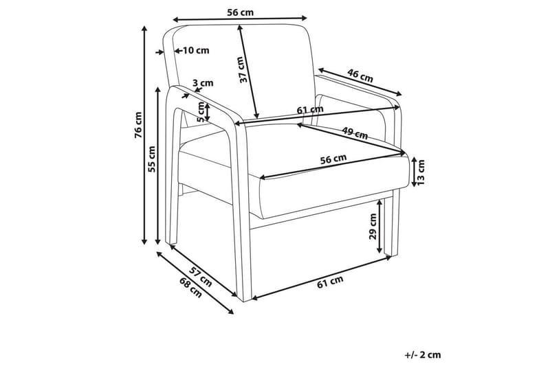 Lenestol Hjo - Møbler - Stoler & lenestoler - Lenestoler
