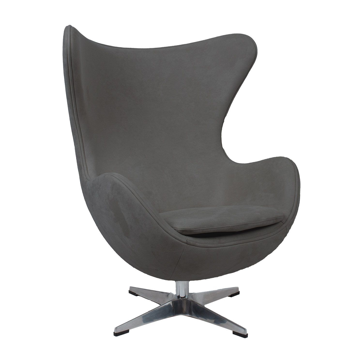 Lenestol HOME4YOU Grand 158x40xh75 cm, cappuccino - Grå