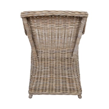 Lenestol HOME4YOU Katalina 62x62x83 cm naturlig rotting - beige - Møbler - Stoler & lenestoler - Lenestoler