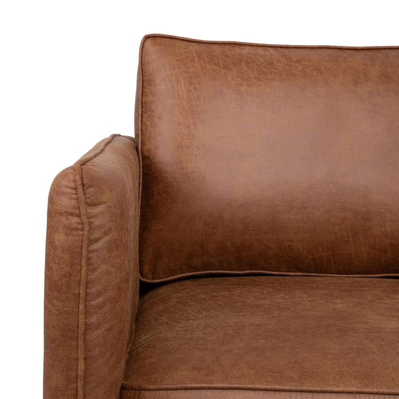 Lenestol HOME4YOU Sofia 106x40xh76 cm, Eik - brun - Møbler - Stoler & lenestoler - Lenestoler