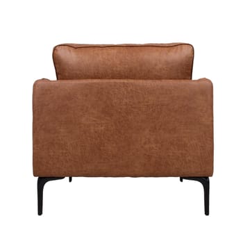 Lenestol HOME4YOU Sofia 106x40xh76 cm, Eik - brun - Møbler - Stoler & lenestoler - Lenestoler - Lenestol skinn