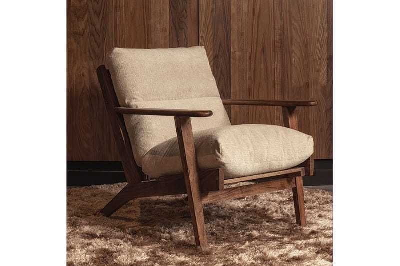 Lenestol Houston - Naturlig - Møbler - Stoler & lenestoler - Lenestoler
