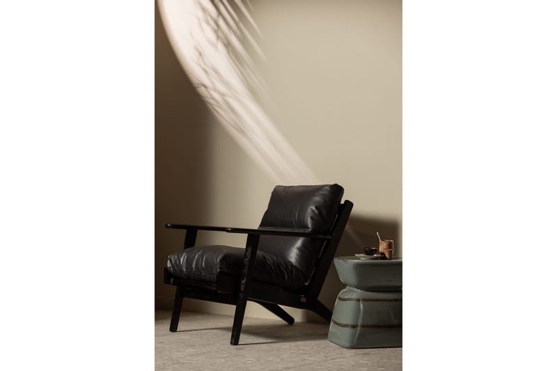 Lenestol Houston - Svart - Møbler - Stoler & lenestoler - Lenestoler
