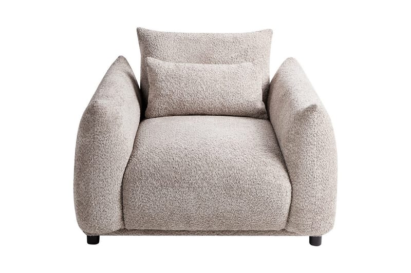Lenestol Jamsa - Beige, svart - Møbler - Stoler & lenestoler - Lenestoler