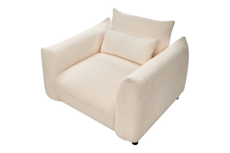 Lenestol Jamsa - Hvit, Svart - Møbler - Stoler & lenestoler - Lenestoler