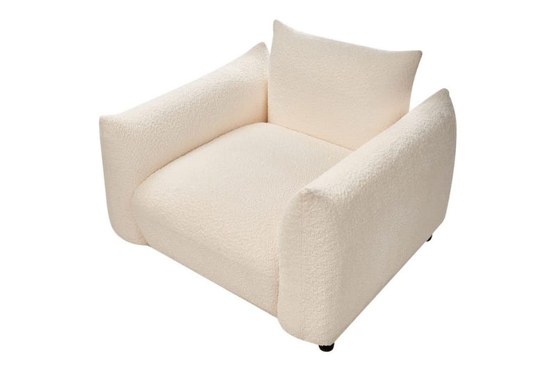 Lenestol Jamsa - Hvit, Svart - Møbler - Stoler & lenestoler - Lenestoler