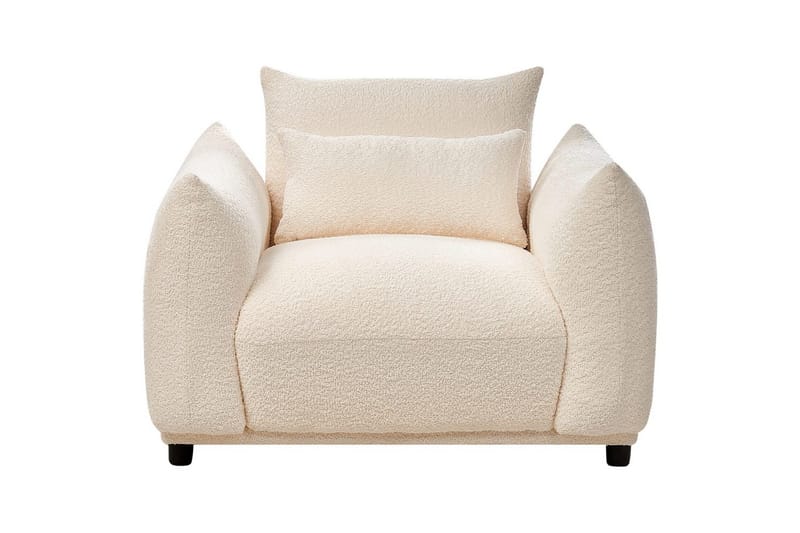 Lenestol Jamsa - Hvit, Svart - Møbler - Stoler & lenestoler - Lenestoler