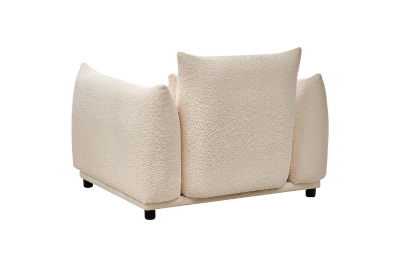 Lenestol Jamsa - Hvit, Svart - Møbler - Stoler & lenestoler - Lenestoler