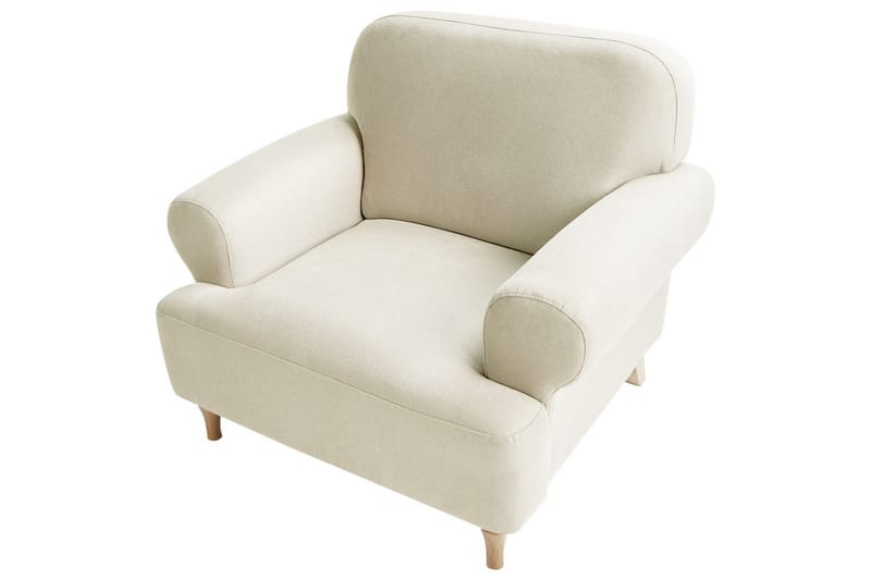 Lenestol Kiberg - Beige, Lys Tre - Møbler - Stoler & lenestoler - Lenestoler