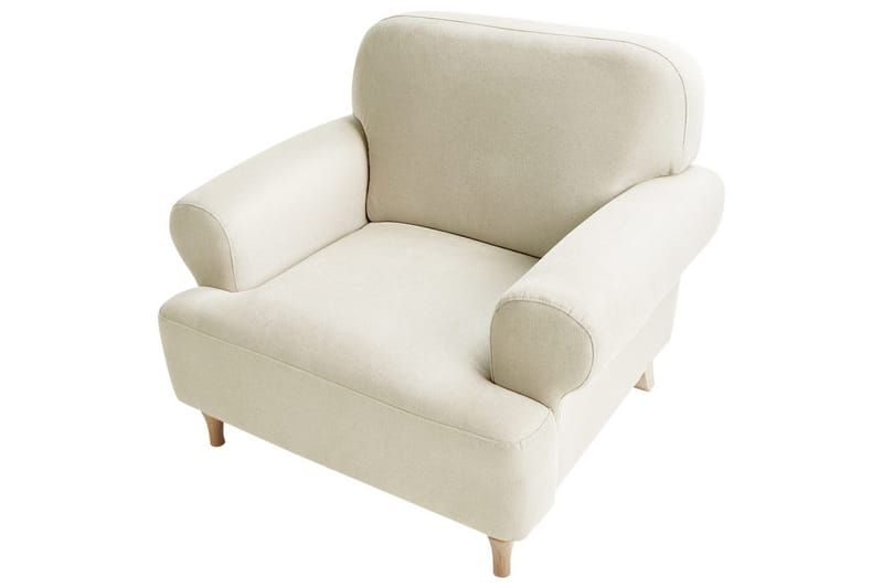 Lenestol Kiberg - Beige, Lys Tre - Møbler - Stoler & lenestoler - Lenestoler