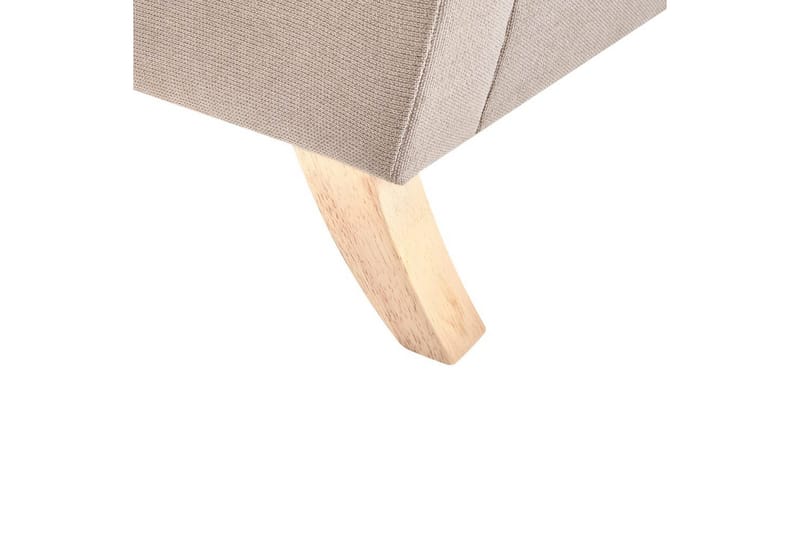 Lenestol Kiberg - Taupe, lyst tre - Møbler - Stoler & lenestoler - Lenestoler