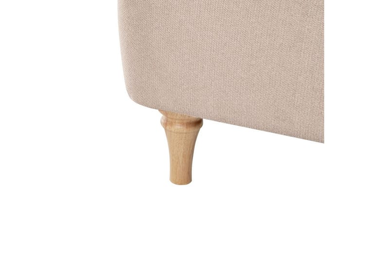 Lenestol Kiberg - Taupe, lyst tre - Møbler - Stoler & lenestoler - Lenestoler