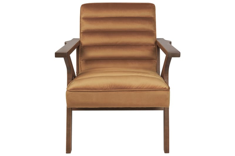 Lenestol Kisa - Brunt, mørkt tre - Møbler - Stoler & lenestoler - Lenestoler