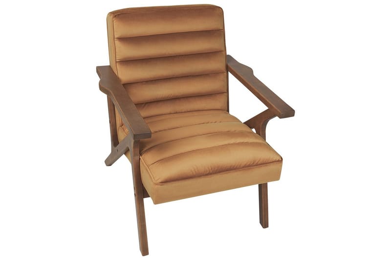 Lenestol Kisa - Brunt, mørkt tre - Møbler - Stoler & lenestoler - Lenestoler