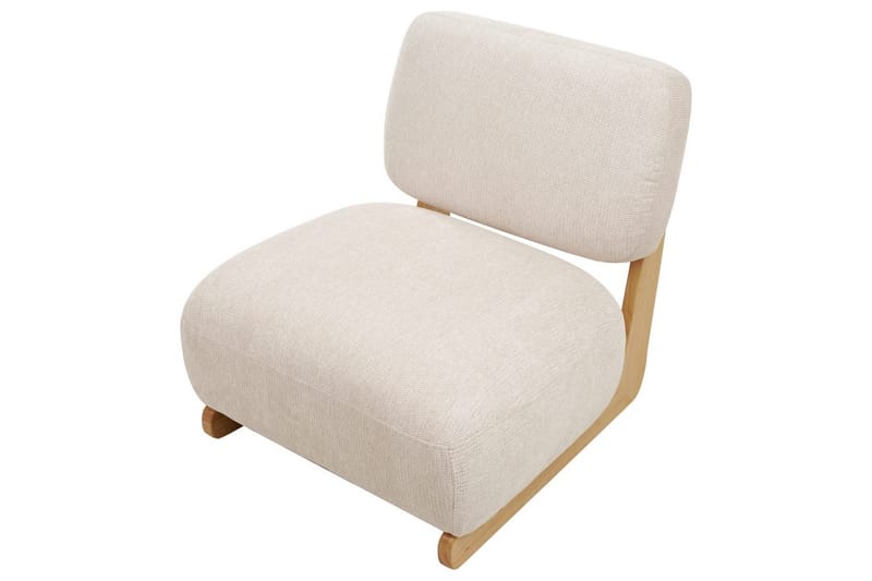 Lenestol Kokkola - Beige, lyst tre - Møbler - Stoler & lenestoler - Lenestoler