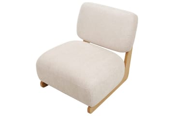 Lenestol Kokkola - Beige, lyst tre - Møbler - Stoler & lenestoler - Lenestoler