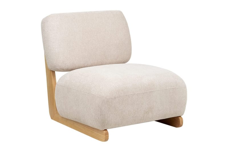 Lenestol Kokkola - Beige, lyst tre - Møbler - Stoler & lenestoler - Lenestoler