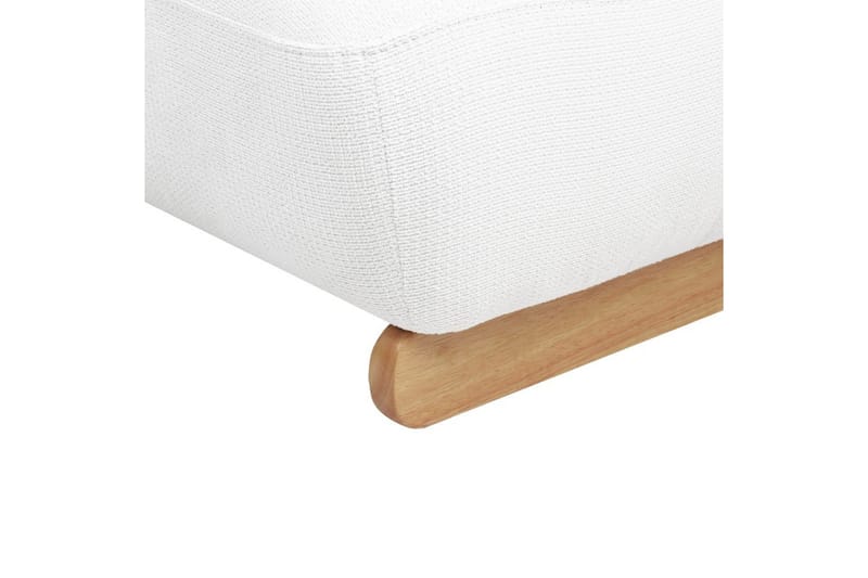 Lenestol Kokkola - Hvit, lyst tre - Møbler - Stoler & lenestoler - Lenestoler