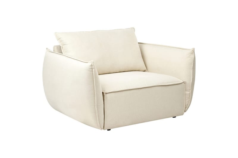 Lenestol Kunes - Beige - Møbler - Stoler & lenestoler - Lenestoler