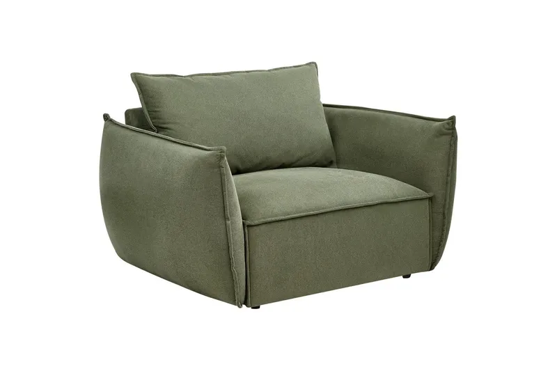 Lenestol Kunes - Grønn - Møbler - Stoler & lenestoler - Lenestoler