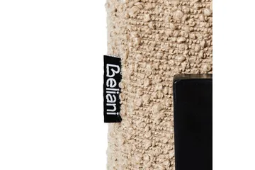 Lenestol Larvik II Beige/svart - Beige/svart - Møbler - Stoler & lenestoler - Lenestoler