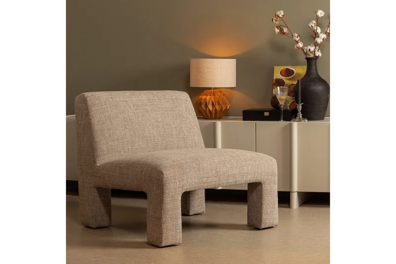 Lenestol Lavid - Naturlig - Møbler - Stoler & lenestoler - Lenestoler