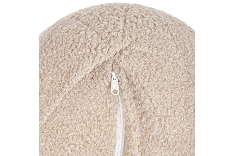 Lenestol Leiren - Beige/Bouclé - Møbler - Stoler & lenestoler - Lenestoler