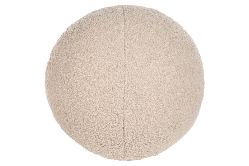 Lenestol Leiren - Beige/Bouclé - Møbler - Stoler & lenestoler - Lenestoler