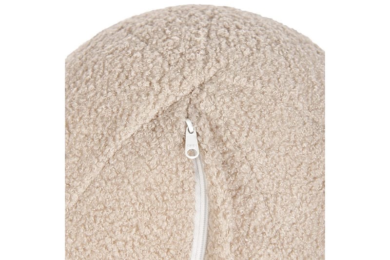 Lenestol Leiren - Beige/Bouclé - Møbler - Stoler & lenestoler - Lenestoler