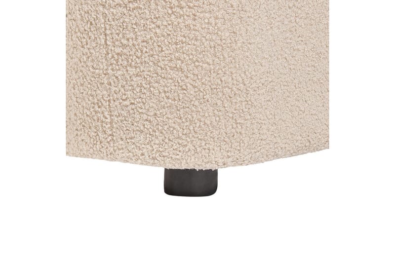 Lenestol Leiren - Beige/Bouclé - Møbler - Stoler & lenestoler - Lenestoler