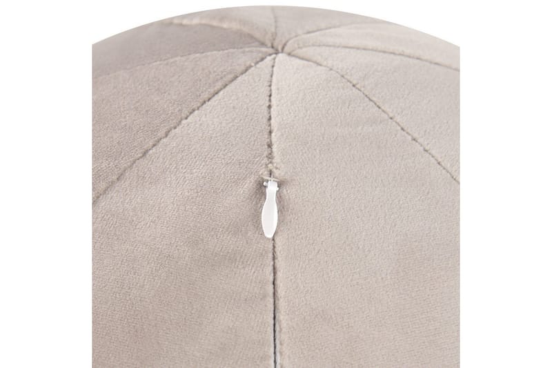 Lenestol Leiren - Taupe/Fløyel - Møbler - Stoler & lenestoler - Lenestoler